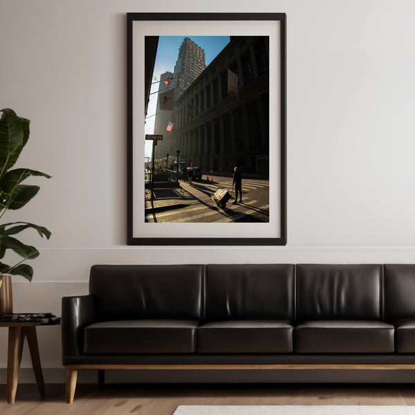 RAY OF LIGHT AT WALL ST.